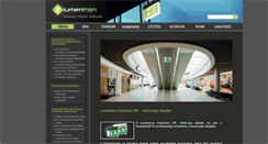 Desktop Screenshot of lumentron.eu