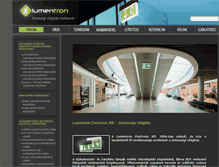 Tablet Screenshot of lumentron.eu